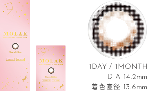 1DAY/1MONTH|DIA14.5mm|着色直径13.8mm
