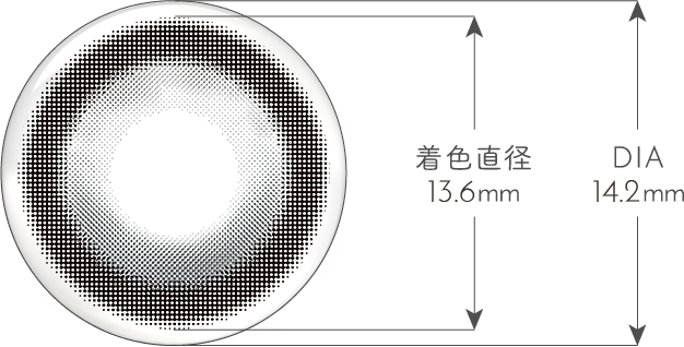 着色直径13.6mm|DIA14.2