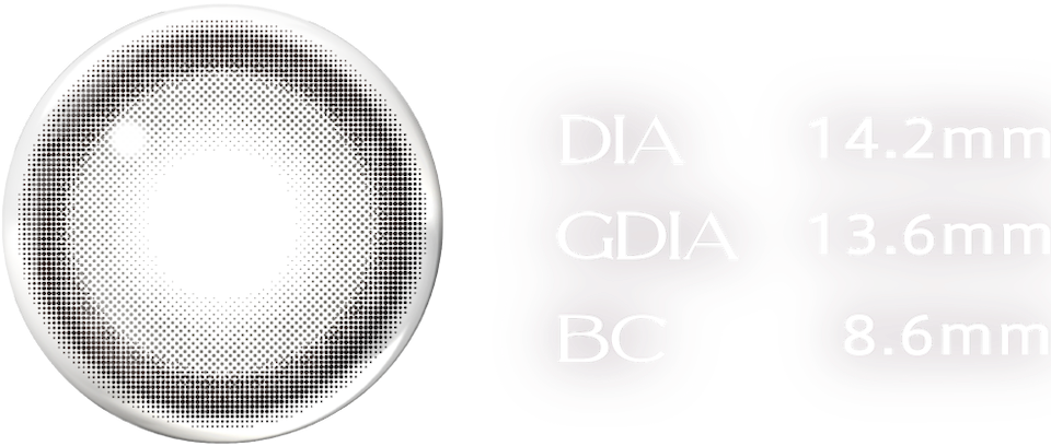 DIA 14.2mm|GDIA 13.6mm|BC 8.6mm